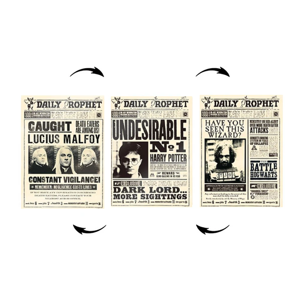 Harry Potter 3D Poster