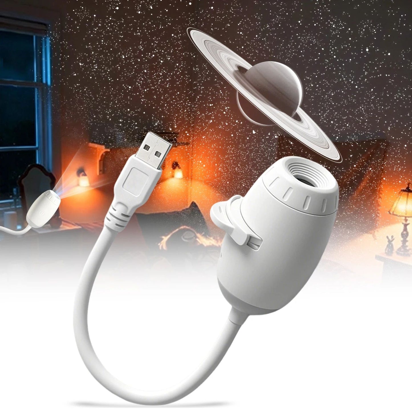 Evonix 2-in-1 Galaxie-Projektor V2