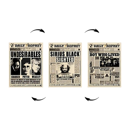 Harry Potter 3D Poster