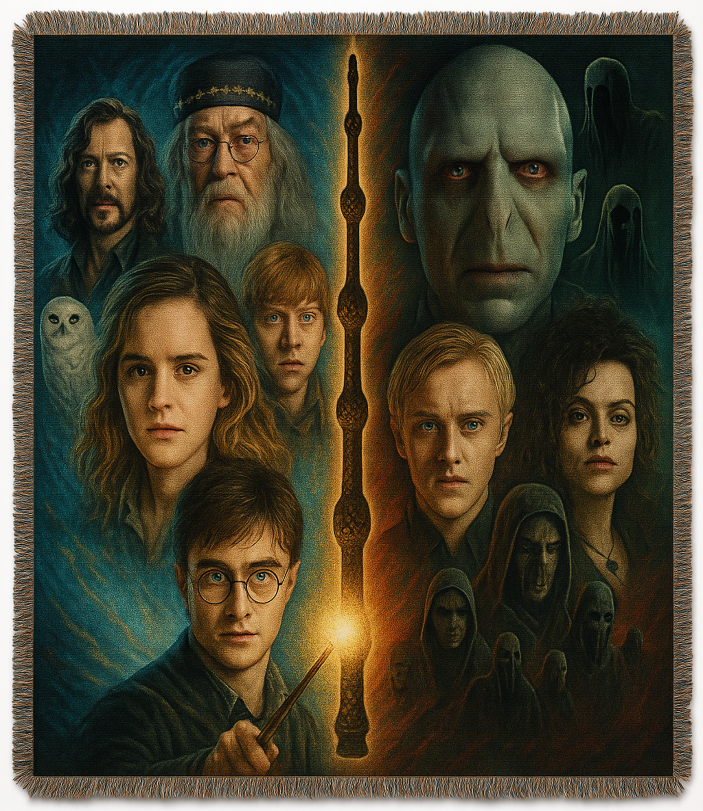 Gewebte Harry-Potter-Decke