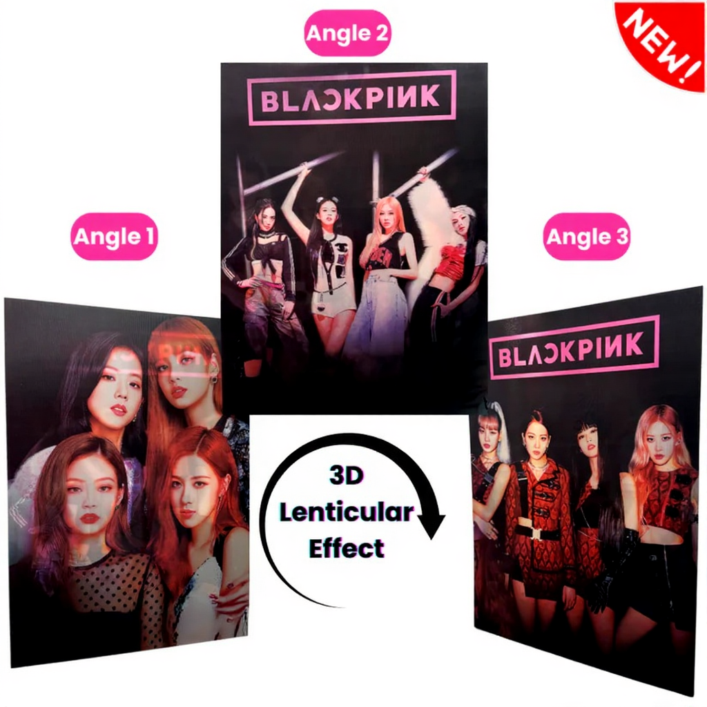 Blackpink 3D Poster 