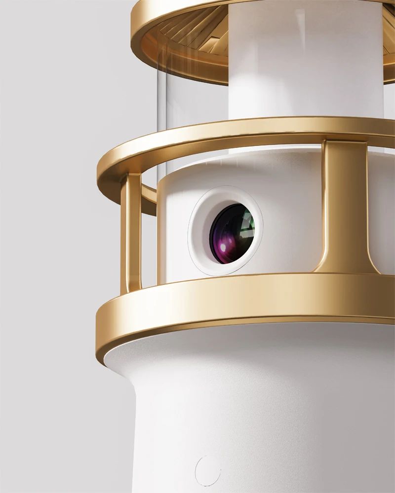 Leuchtturm Mondlampe