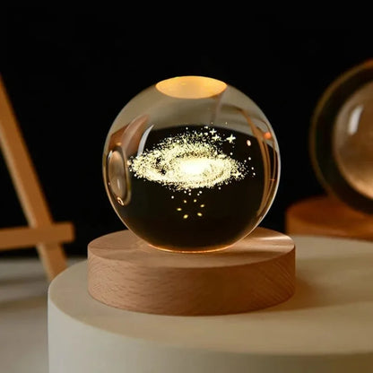 Galaxie Kristalllampe