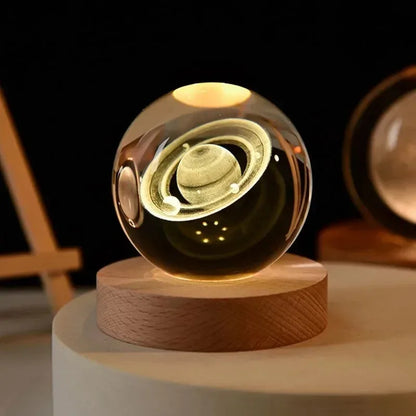 Galaxie Kristalllampe