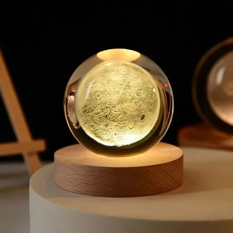 Galaxie Kristalllampe
