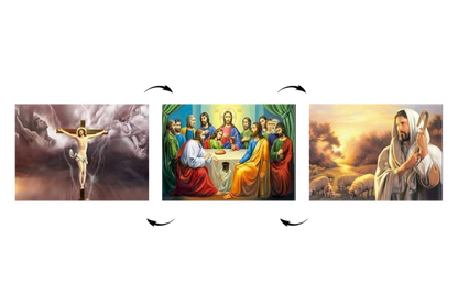 Jesus Christus 3D Poster