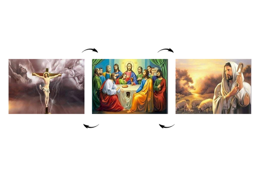 Jesus Christus 3D Poster