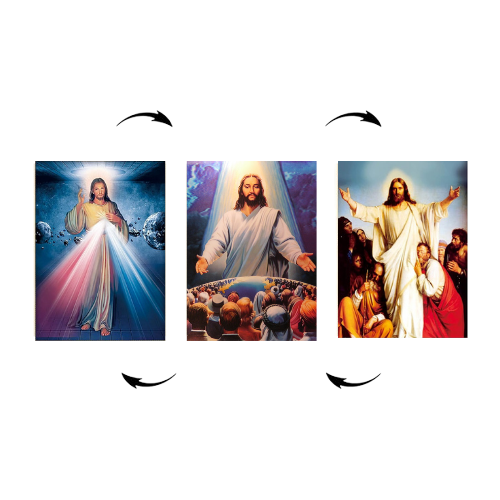 Jesus Christus 3D Poster