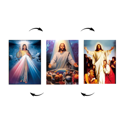 Jesus Christus 3D Poster