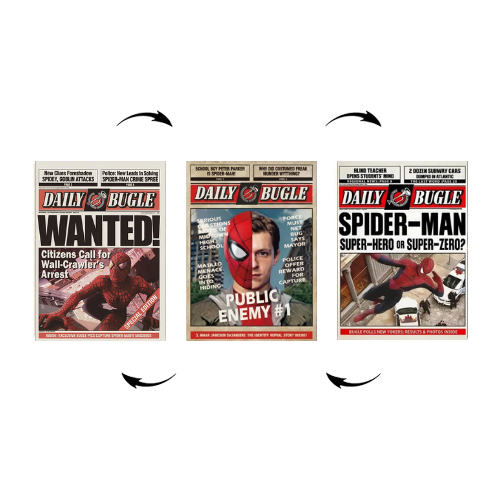 Spider-Man 3D Poster
