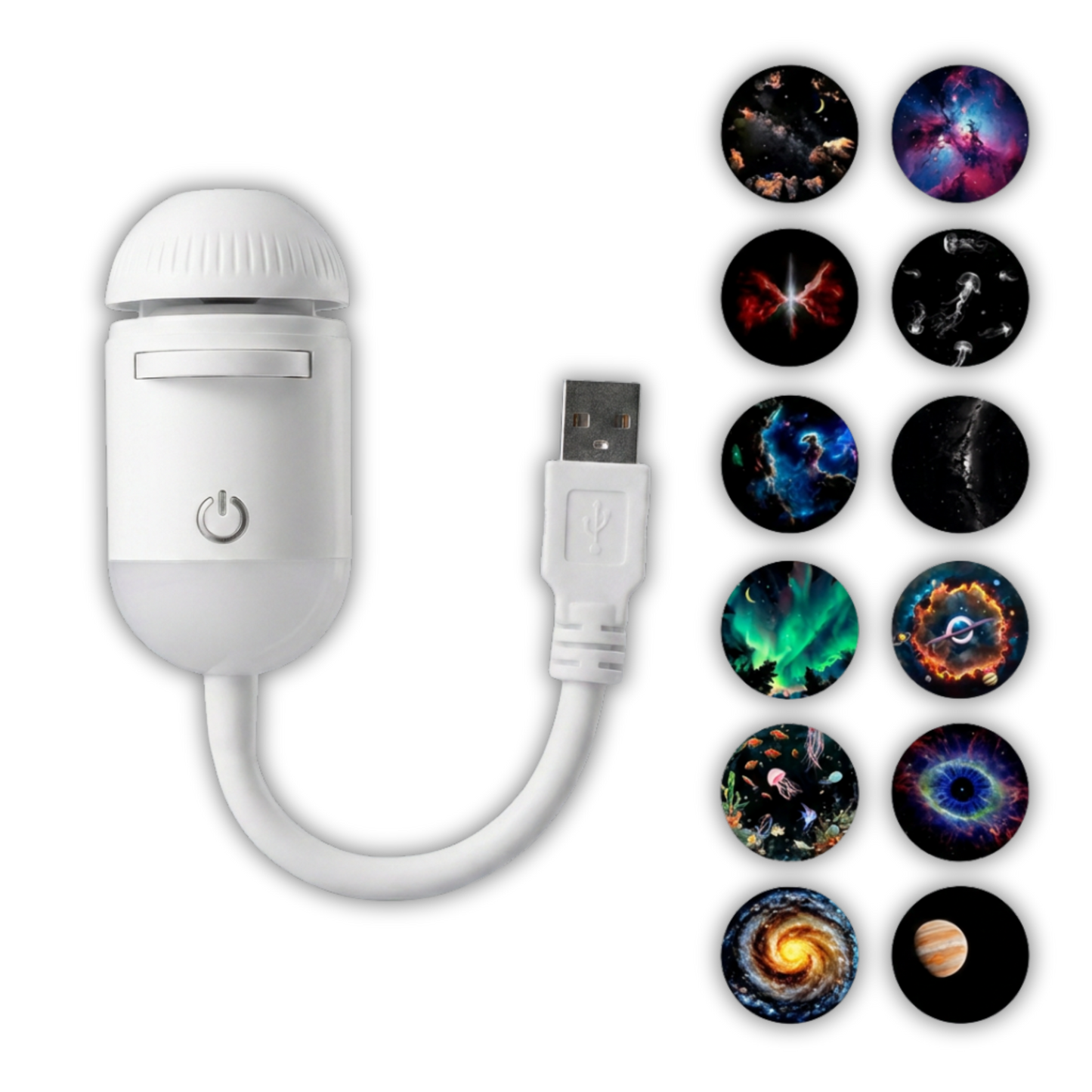 Evonix 2-in-1 Galaxie-Projektor