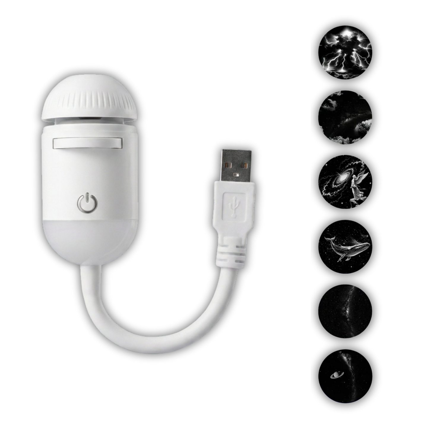 Evonix 2-in-1 Galaxie-Projektor