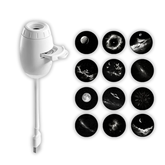 Evonix 2-in-1 Galaxy Projector V2