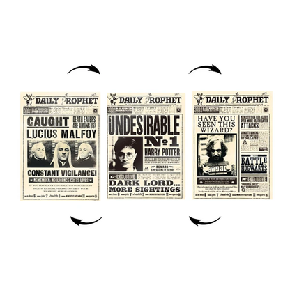 Harry Potter 3D Poster