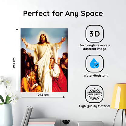 Jesus Christus 3D Poster